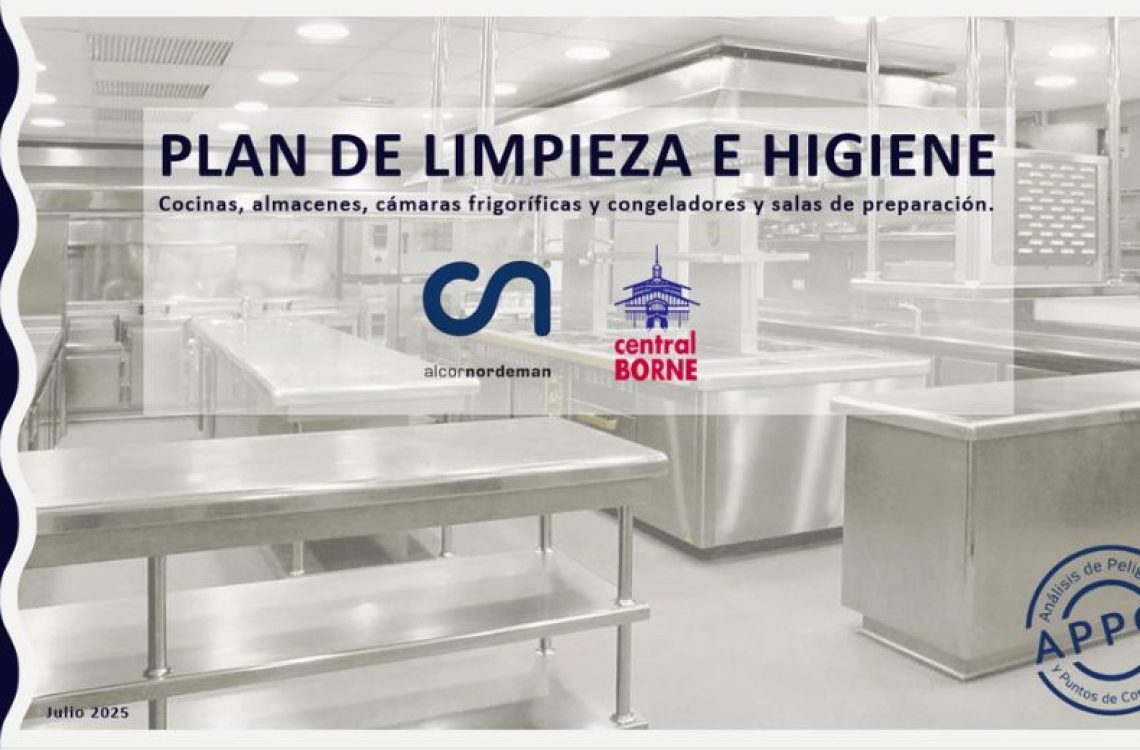Plan de limpieza